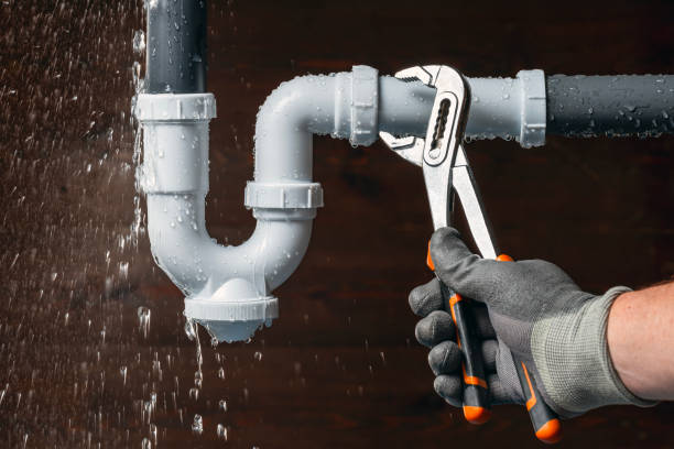 Professional Sewer Line Repair technician working in Portage, WI